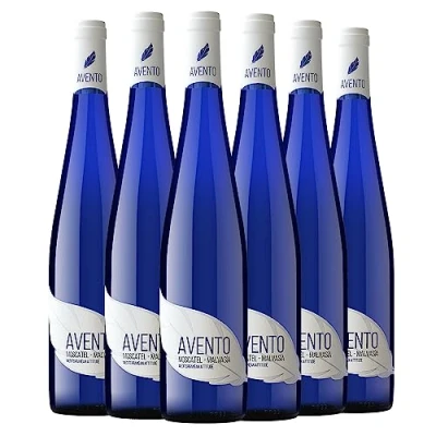 Imagen de Avento Malvasía Moscatel Vino Blanco Afrutado 6 Botellas 750 ml