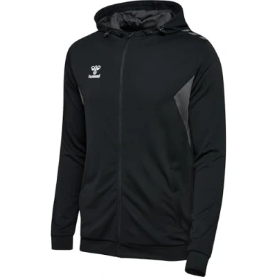 Imagen de hummel Hmlauthentic Pl Sudadera con Capucha y Cremallera para Hombre, Negro, S