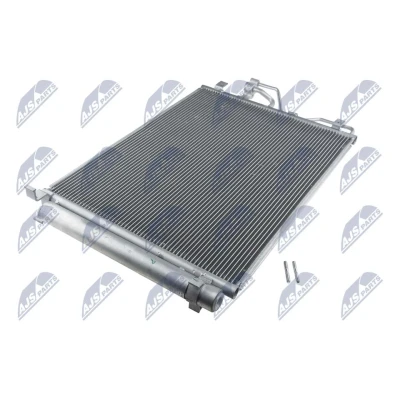 Imagen de NTY CCS HY 031 Condensador con secador Aluminio 537 KIA: Sportage III, HYUNDAI: ix35