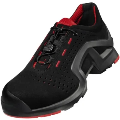 Imagen de Uvex 8519244, 1 8519244 Zapatos de Seguridad S1P Tamaño Negro, Rojo, par Hombre, 44 EU