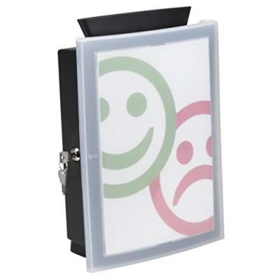 Imagen de Han 4102 sammelbox Image &#039;in; la innovadora urna; Dona Box; Votaciones Kit Box o en forma de Best, negro