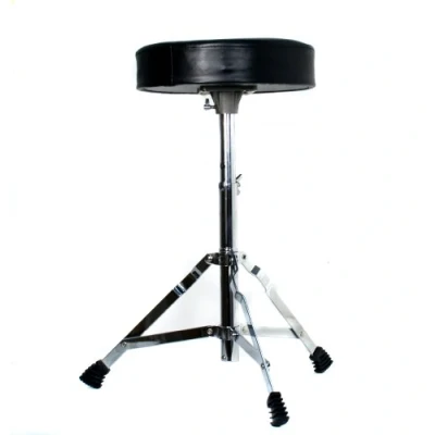 Imagen de RockJam Taburete de batería ajustable con asiento acolchado