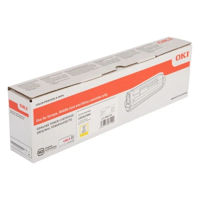 Imagen de OKI 46861305 toner amarillo XL (original)