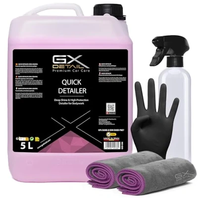 Imagen de Cera Líquida GxDetail Quick Detailer, Alto Brillo y Protección Instantánea (5 Litros)
