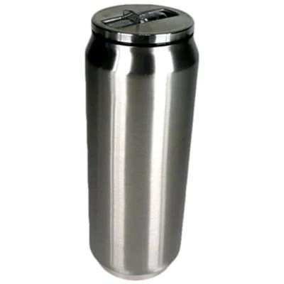 Imagen de YOKO DESIGN CANETTE ISOTHERME Lata Aislante de 500 ml, Color Acero Inoxidable, 7 cm
