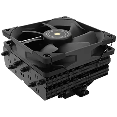 Imagen de Thermalright SI 100 Refrigerador de Aire Para CPU Negro, Tubos Calor 6x6mm, Rodamiento S FDB V2.0, Tecnología AGHP 3.0, AMD AM4 AM5/Intel 1150/1151/1200/1700/2066, PC Cooler