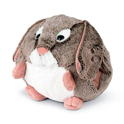 Imagen de COZY NOXXIEZ Calentador de manos peluche para niños, peluche, almohada como cojín calor esponjoso cama, coche y hogar (conejito)