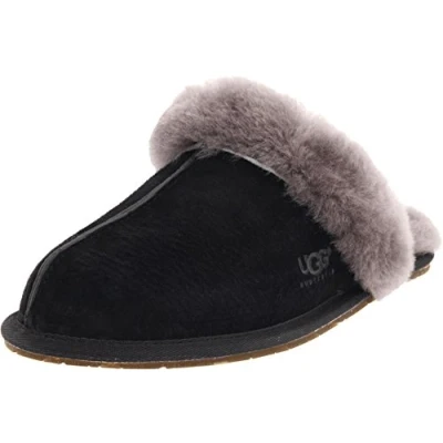 Imagen de UGG W Scuffette II, Zapatillas de Estar por casa Mujer, Negro (Black/Grey), 36 EU