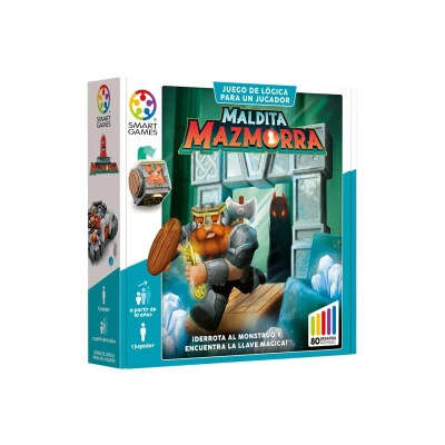 Imagen de SmartGames Maldita Mazmorra Rompecabezas Niños Y Adultos Juegos Educativos 7 Años O Más para 1 Jugador con 80 Desafíos