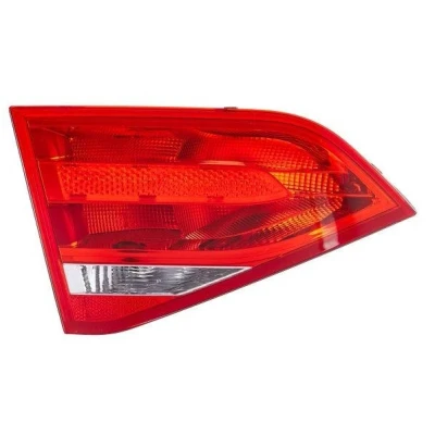 Imagen de HELLA 2TZ 009 687 091 Piloto trasero izquierda Parte interior P21W, W16W 12 transparente, Rojo con lámpara portalámparas AUDI: A4 B8 Berlina