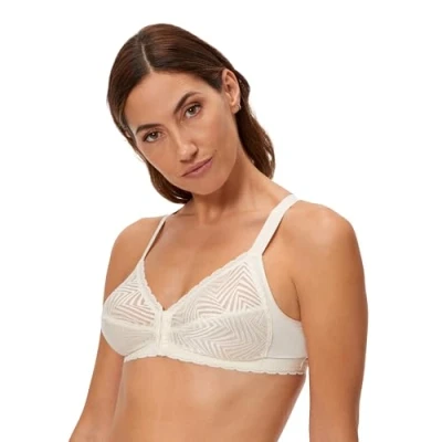 Imagen de Playtex Sujetador Sin Aro Con Apertura Delantera Mujer x1, Perla, 85D