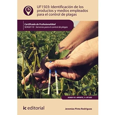 Imagen de Identificación de los productos y medios empleados para el control plagas. SEAG0110 Servicios plagas (SIN COLECCION)