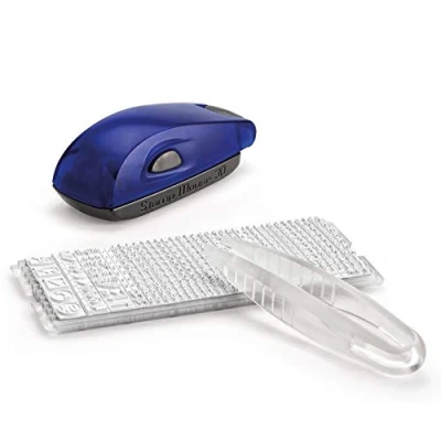 Imagen de COLOP Stamp Mouse Juego de sellos para manualidades (30 unidades, incluye pinzas y tipos)
