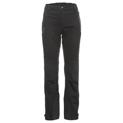 Imagen de DLX Sola Manguera Softshell Impermeable con ventilación Lateral, Mujeres, Negro, XL
