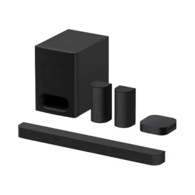 Imagen de Barra de sonido Sony BRAVIA Theatre System 6 (HTS60), 5.1 surround, 1000W, Altavoces traseros, Subwoofer, Dolby Atmos, AI Voice Zoom 3, DSEE