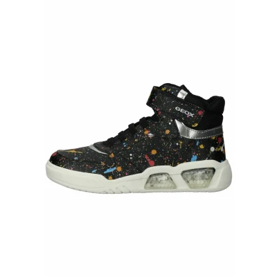 Imagen de Geox J Illuminus Girl, Zapatillas, Schwarz, 24 EU