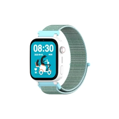 Imagen de DCU TECNOLOGIC Smartwatch para niños con Sistema Android Whatsapp Posicionamiento GPS Videollamadas Botón SOS Control Parental Color: Verde