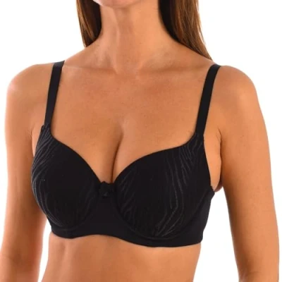 Imagen de Creaciones Selene Norma Sujetador con aros, Mujer, Talla: 85C, Schwarz