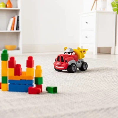 Imagen de Tonka Steel Classics Chuck My Talking Truck Juguetes de regalo construcción para niños y niñas, edificios el desarrollo creativo STEM, adecuado a partir 3