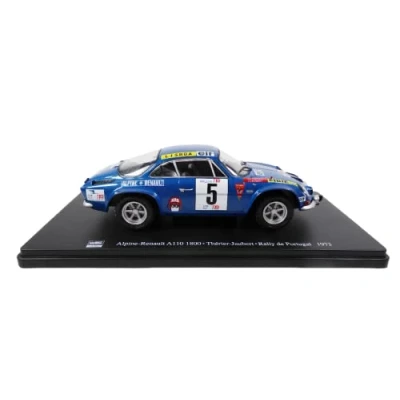Imagen de OPO 10 Coche en Miniatura reproducido a Escala 1/24 Compatible para Alpine Renault A110 1800 THERIER Rally de Portugal 1973 RVQ15