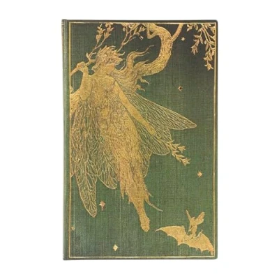Imagen de Libreta Paperblanks Maxi Puntos Hada Oliva Verde