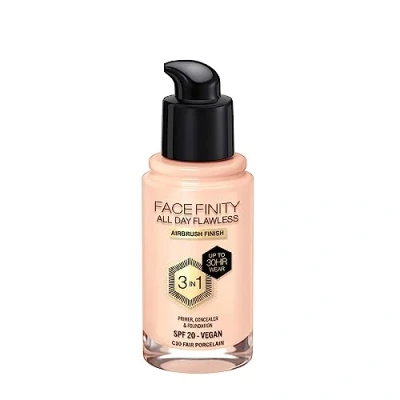 Imagen de Max Factor Facefinity All Day Flawless 3 in 1 Foundation C10 Fair Porcelain 30 ml