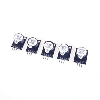 Imagen de ANGEEK 5 unidades KY 012 Piezo Buzzer Alarma Módulo Sensor para Arduino Raspberry DIY PC Impresora