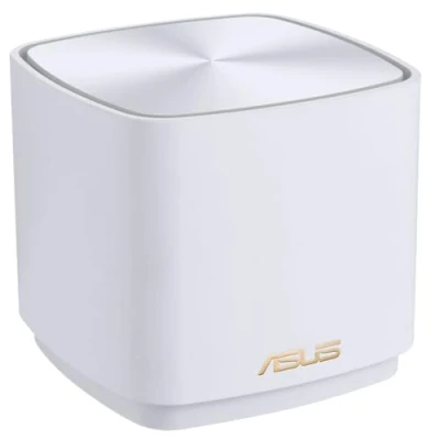 Imagen de Sistema WiFi Mesh ASUS XD5 (W 1 PK), pack, 3 Gbit/s, 2 puertos Ethernet, Cobertura máxima 222.9 m², Blanco