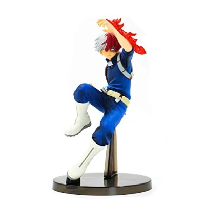 Imagen de Xinchangda My Hero Academia figura coleccionable de PVC Todoroki Shoto, modelo decoración anime, acción, el mejor regalo (Todoroki 19 cm)