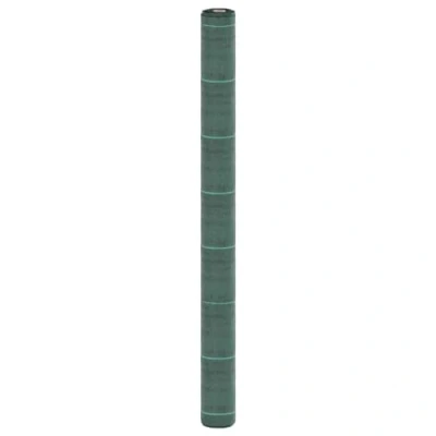 Imagen de vidaXL Membrana de malezas PP Verde 1,5x100 m, Tela contra Malas Hierbas, Control malezas, Telas para Hierbas