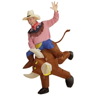 Imagen de &#039;Widmann 75508 hinchable Disfraz &quot;Toro Salvaje, One size , color/modelo surtido