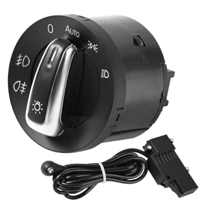Imagen de Bohaner Interruptor de faros para VW Golf MK6 5 Jetta Tiguan Caddy Eos T5 Touran 5ND941431B 3C8941431B
