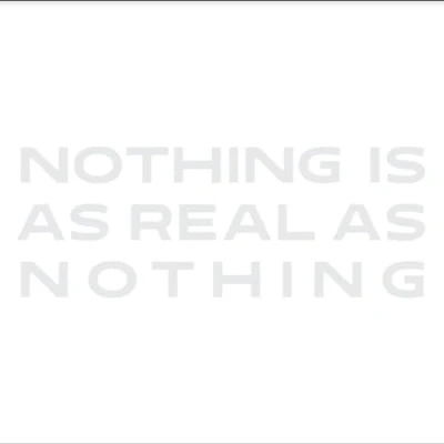 Imagen de Nothing Is As Real