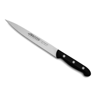 Imagen de Arcos Maitre Cuchillo Lenguado Acero Inoxidable NITRUM 170 mm Mango Polipropileno negro