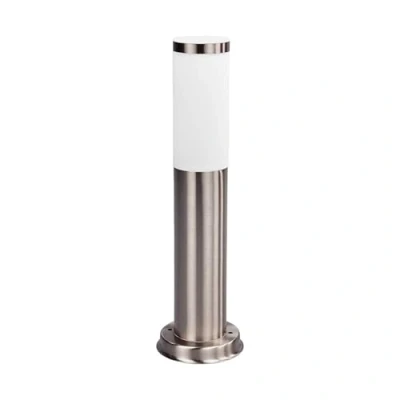 Imagen de Lindby Lámpara de zócalo acero inoxidable Selina