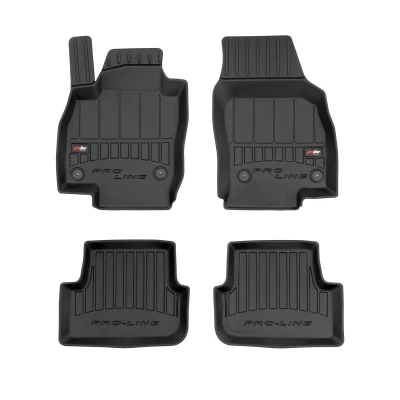 Imagen de FROGUM 3D407589 Juego de alfombrillas suelo Caucho delante y detrás 4 negro SEAT: IBIZA 5