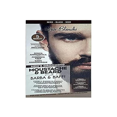 Imagen de Renee Blanche S.R.L. 145935 Colorante Barba y Bigote, Negro, 1 unidad,
