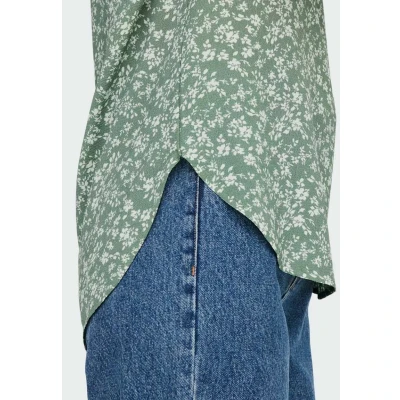 Imagen de ONLY AOP NOOS PTM Blusa, Mujer, Talla: 34, Green white