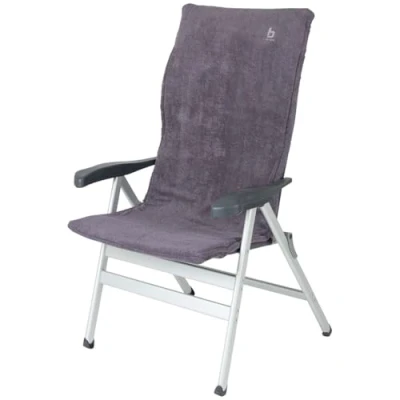 Imagen de Bo Camp BC Terry Cloth Funda para Silla, Unisex, Gris, Medium