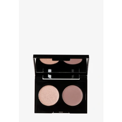 Imagen de KORRES Duo Eyeshadow Paleta Volcanic Minerals Velvet Rosa 18 de sombra ojos para un resultado color intenso, 3 g