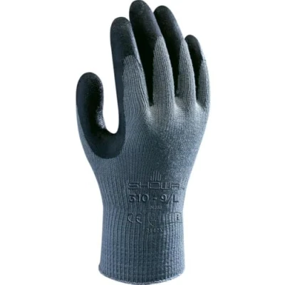 Imagen de SHOWA 14905 S/7 Guantes de protección negro/gris Algodón, Poliéster
