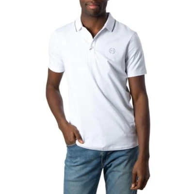 Imagen de Armani Exchange 8nzf70 Polo, Blanco (White 1100), Small para Hombre