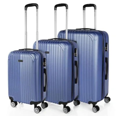 Imagen de Itaca SET of 3 Juego de maletas, Talla: One Size, Azul zafiro