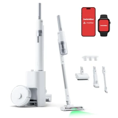 Imagen de SwitchBot K10+ Pro Combo Robot aspirador con estación de aspiración