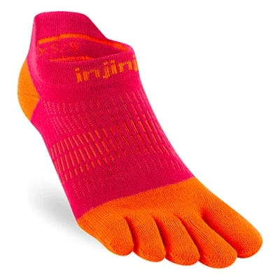 Imagen de Injinji Calcetines ligeros para correr mujer, Chili, M L