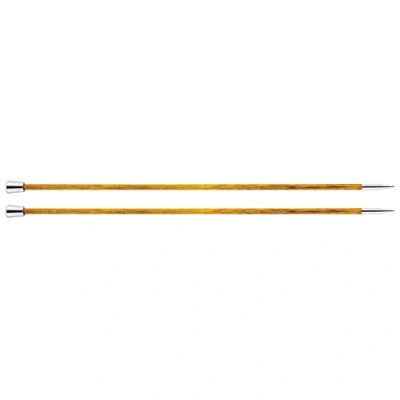 Imagen de KnitPro Royale Agujas de Tejer 1 Punta, Madera Abedul y latón, Multicolor, 40 cm x 3,75 mm