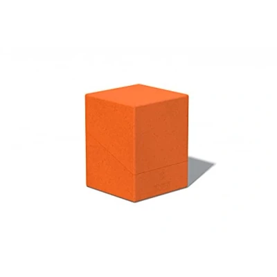 Imagen de Ultimate Guard Return To Earth Boulder Deck Case 100+ Standard Size Orange