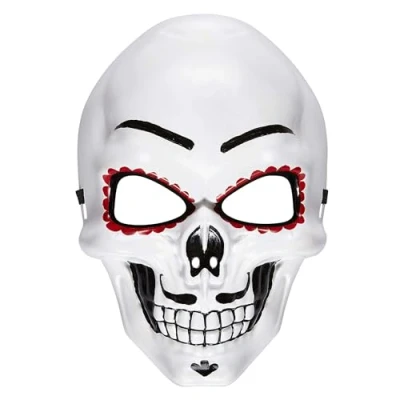 Imagen de WIDMANN 95707 Máscara Dia de los Muertos, One size