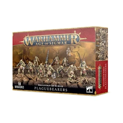 Imagen de Games Workshop Maggotkin Kit de plástico Daemons of Nurgle Plaguebearers, Multicolor, Small (99129915039)