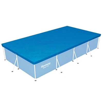 Imagen de Bestway Flowclear 58107, Cubierta para piscina, Azul, 400 x 211 81 cm